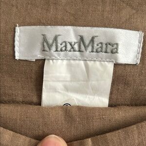 Linen Max Mara trousers